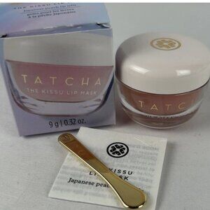 Tatcha The Kissu Lip Mask 9 g 0.32 oz Japanese Peach Lip Jelly New Open Box